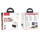 Бездротові навушники HOCO EQ21 Sandy true wireless ANC+ENC noise reduction touch screen BT headset Cloudy White (6942007647427)