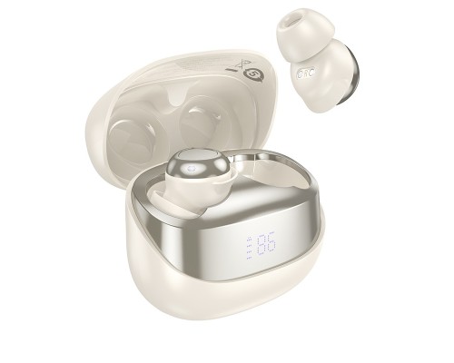 Бездротові навушники HOCO EW200 Elegant true wireless sleep BT headset Milky White (6942007632645)