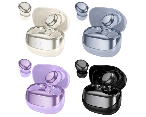 Бездротові навушники HOCO EW200 Elegant true wireless sleep BT headset Milky White (6942007632645)