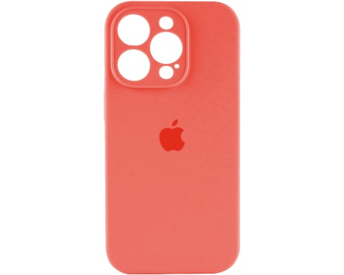 Чохол для смартфона Silicone Full Case AA Camera Protect for Apple iPhone 15 Pro 18,Peach (FullAAi15P-18)