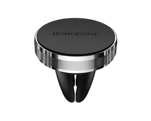 Автотримач для телефона BOROFONE BH8 Air outlet magnetic in-car holder Black (6931474702005)
