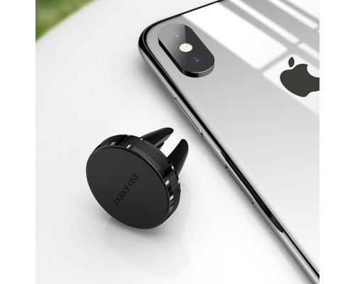 Автотримач для телефона BOROFONE BH8 Air outlet magnetic in-car holder Black (6931474702005)