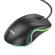 Миша HOCO GM19 Enjoy gaming luminous wired mouse Black (6931474784131)