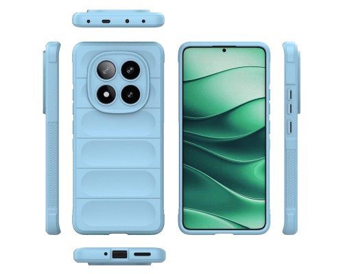 Чохол для смартфона Cosmic Magic Shield for Xiaomi Redmi Note 14 Pro Plus 5G Light Blue (MagicShXiNo14p+Blue)