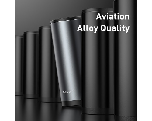 Автомобільний сміттєвий контейнер Baseus Gentleman Style Vehicle-mounted Trash Can（Bag1 roll/30）Dark gray (CRLJT-0G)