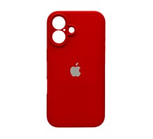 Чохол для смартфона Silicone Full Case AA Camera Protect for Apple iPhone 16 21,Rose Red (FullAAi16-21)
