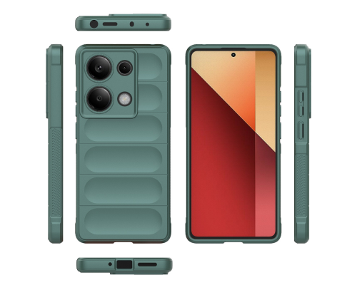 Чохол для смартфона Cosmic Magic Shield for Xiaomi Redmi Note 13 Pro 5G/POCO X6 5G Dark Green (MagicShXiNo13P5GGreen)