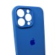 Чохол для смартфона Silicone Full Case AA Camera Protect for Apple iPhone 16 Pro 3,Royal Blue (FullAAi16P-3)