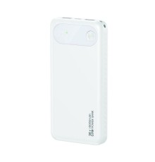 Зовнішній акумулятор Usams CD249 PB80 PD20W Digital Display Fast Charging 10000mAh White (10KCD24902)