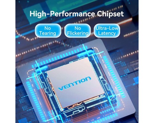 Безпровідний подовжувач Vention Wireless HDMI Transmitter and Receiver Black (ADCB0)