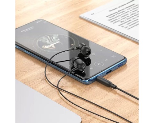 Навушники BOROFONE BM77 Ascending universal headset with microphone Black (6941991102950)