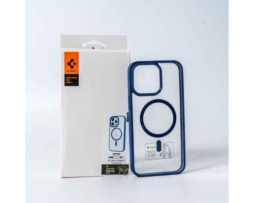 Чохол для смартфона Spigen AAA Magnetic Color for Apple iPhone 15 Pro Max Blue (SPGMGCOL15ProMaxBlue)