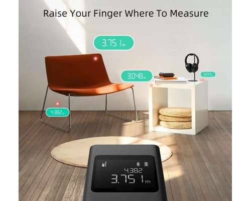 Лазерний далекомір Xiaomi MiJia Smart Laser Measure CN (MJJGCYD001QW) (BHR4948CN ) Лазерний далекомір Xiaomi MiJia Smart Laser Measure CN (MJJGCYD001QW) (BHR4948CN )