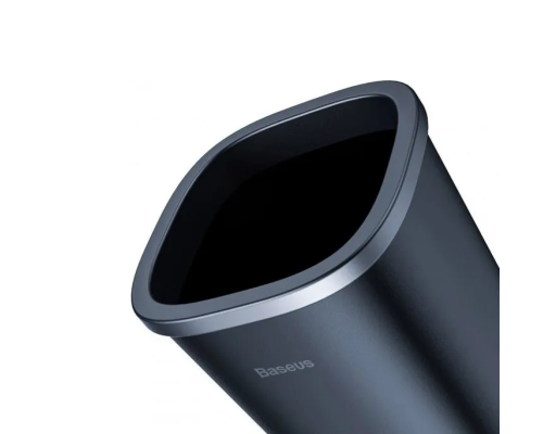 Автомобільний сміттєвий контейнер Baseus Dust-free Vehicle-mounted Trash Can（TrashBag 3 roll/90）Black (CRLJT-A01)