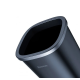 Автомобільний сміттєвий контейнер Baseus Dust-free Vehicle-mounted Trash Can（TrashBag 3 roll/90）Black (CRLJT-A01)