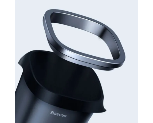 Автомобільний сміттєвий контейнер Baseus Dust-free Vehicle-mounted Trash Can（TrashBag 3 roll/90）Black (CRLJT-A01)