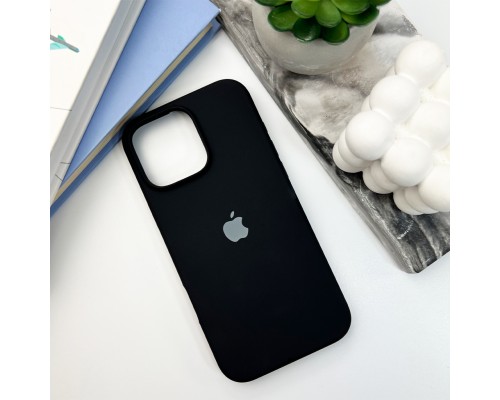 Чохол для смартфона Silicone Full Case AA Open Cam for Apple iPhone 16 Pro 14,Black (FullOpeAAi16P-14)