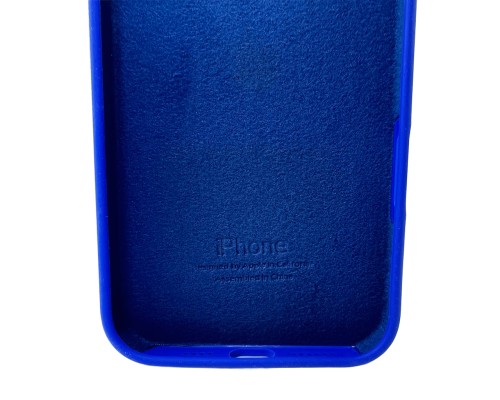 Чохол для смартфона Silicone Full Case AA Open Cam for Apple iPhone 16 Pro Max 45,Shiny Blue (FullOpenAAi16PM-45)
