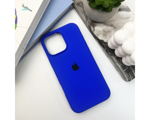 Чохол для смартфона Silicone Full Case AA Open Cam for Apple iPhone 16 Pro Max 45,Shiny Blue (FullOpenAAi16PM-45)