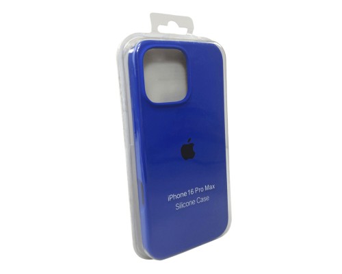 Чохол для смартфона Silicone Full Case AA Open Cam for Apple iPhone 16 Pro Max 45,Shiny Blue (FullOpenAAi16PM-45)