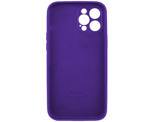Чохол для смартфона Silicone Full Case AA Camera Protect for Apple iPhone 12 Pro 54,Amethist (FullAAi12P-54)