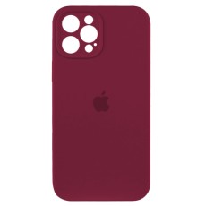 Чохол для смартфона Silicone Full Case AA Camera Protect for Apple iPhone 12 Pro 47,Plum (FullAAi12P-47)