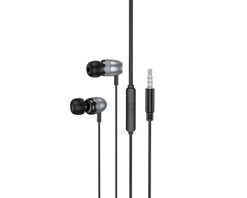 Навушники BOROFONE BM95 Excepcional universal earphones with microphone Black (6941991115868)