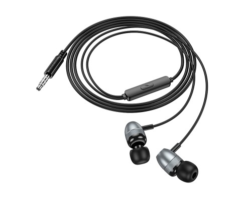 Навушники BOROFONE BM95 Excepcional universal earphones with microphone Black (6941991115868)