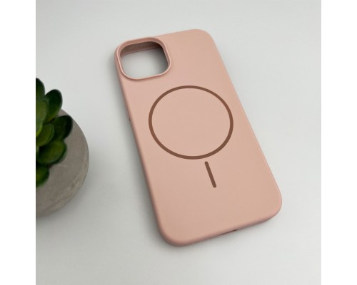 Чохол для смартфона Cosmic Silicone Case Magnetic for Apple iPhone 14 19,Pink Sand (SilMag14-19)
