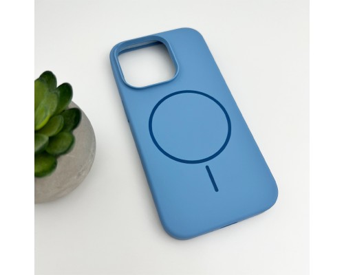 Чохол для смартфона Cosmic Silicone Case Magnetic for Apple iPhone 15 Pro Max 24,Azure (SilMag15PM-24)