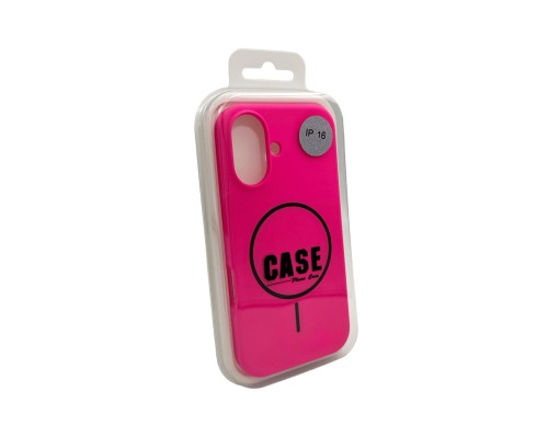 Чохол для смартфона Cosmic Silicone Case Magnetic for Apple iPhone 16 52,Shiny Pink (SilMag16-52)