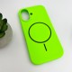 Чохол для смартфона Cosmic Silicone Case Magnetic for Apple iPhone 16 53,Shiny Green (SilMag16-53)