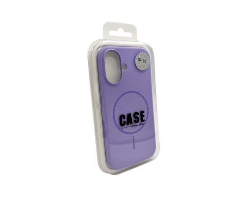 Чохол для смартфона Cosmic Silicone Case Magnetic for Apple iPhone 16 47,Elegant Purple (SilMag16-47)