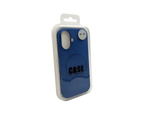 Чохол для смартфона Cosmic Silicone Case Magnetic for Apple iPhone 16 74,Porcelain Blue (SilMag16-74)