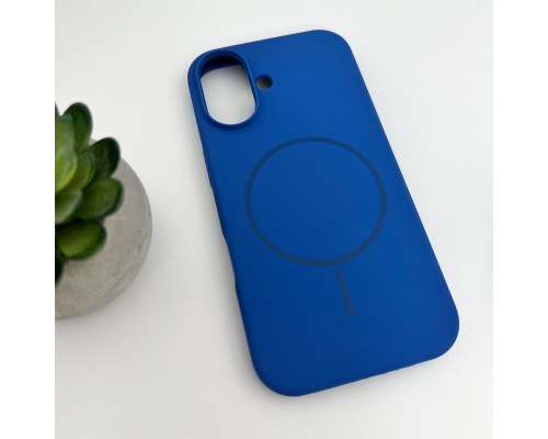 Чохол для смартфона Cosmic Silicone Case Magnetic for Apple iPhone 16 74,Porcelain Blue (SilMag16-74)