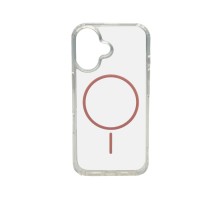 Чохол Cosmic Acrylic Thin Magnetic for Apple iPhone 16 Pink (AcColMagi16Pink)