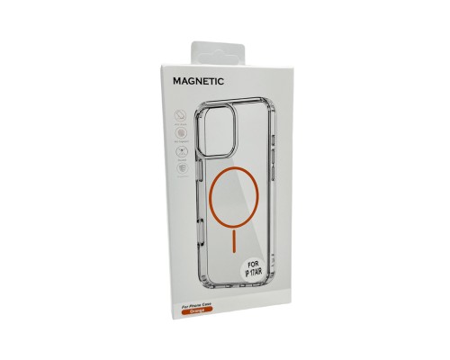 Чохол Cosmic Acrylic Thin Magnetic for Apple iPhone 17 Air Orange (AcColMagi17AOrange)