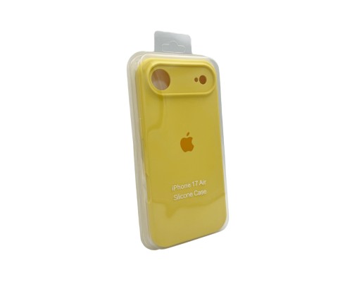 Чохол для смартфона Silicone Full Case AA Camera Protect for Apple iPhone 17 Air 4,Yellow (FullAAi17A-4)