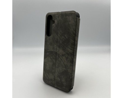 Чохол для смартфона Leather Premium for Samsung Galaxy A05s Grey (LPRGaA05sGrey)