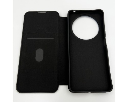 Чохол для смартфона Leather Premium for Xiaomi Redmi 14C / Poco C75 Black (LPRRm14CBlack)