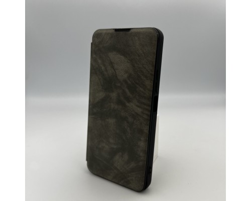 Чохол для смартфона Leather Premium for Xiaomi Redmi Note 13 4G Grey (LPRRmNt134GGrey)