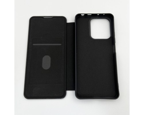 Чохол для смартфона Leather Premium for Xiaomi Redmi Note 14s 4G (Europe version) Black (LPRRmNt14sBlack)