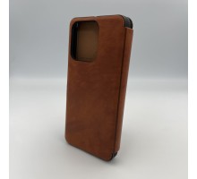 Чохол для смартфона Leather Premium for Xiaomi Redmi Note 14s 4G (Europe version) Brown (LPRRmNt14sBrown)