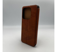 Чохол для смартфона Leather Premium for Xiaomi Redmi Note 14 4G (Europe version) Brown (LPRRmNt14Brown)