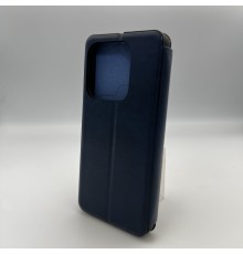 Чохол для смартфона Leather Premium for Xiaomi Redmi Note 14 4G (Europe version) Blue (LPRRmNt14Blue)