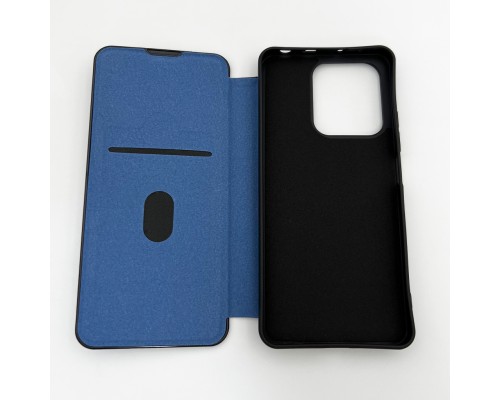 Чохол для смартфона Leather Premium for Xiaomi Redmi Note 14 4G (Europe version) Blue (LPRRmNt14Blue)