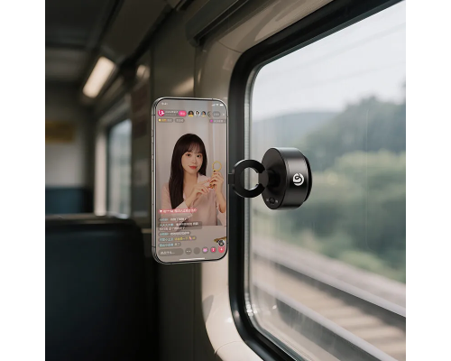 Тримач з електроприсоскою Ulanzi ULANZI SK-22 Electric suction cup bracket for mobile phones Black (M096)