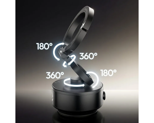 Тримач з електроприсоскою Ulanzi ULANZI SK-22 Electric suction cup bracket for mobile phones Black (M096)