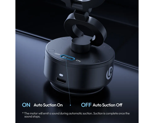 Тримач з електроприсоскою Ulanzi ULANZI SK-22 Electric suction cup bracket for mobile phones Black (M096)