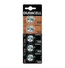 Батарейка Duracell CR2025 (5шт) (5000394132146)